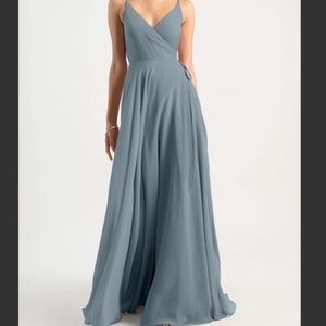 Jenny Yoo - JAMES DRESS - MAYAN BLUE, Worn once!